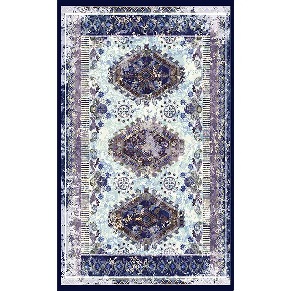 فرشینه و قالیچه طرح گلیم مناسب هال و پذیرایی برند دفه کد 043