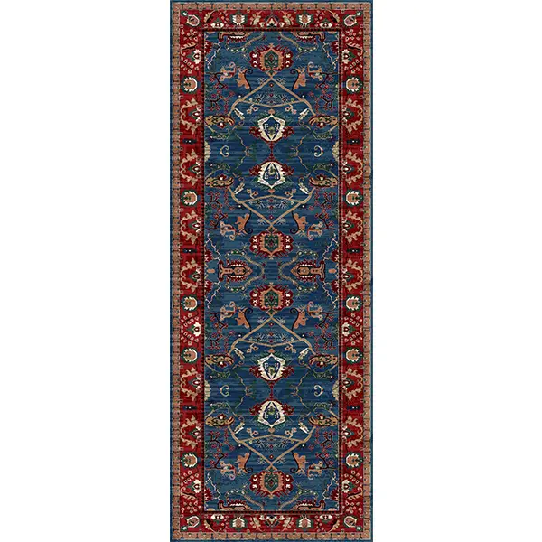 فرشینه و قالیچه طرح گلیم مناسب هال و پذیرایی برند دفه کد 370-4