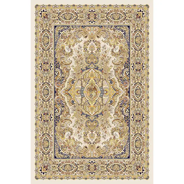 فرشینه و قالیچه طرح سنتی مناسب هال و پذیرایی برند دفه کد 079-4