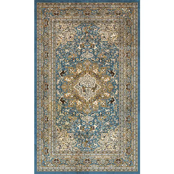 فرشینه و قالیچه طرح گلیم مناسب هال و پذیرایی برند دفه کد 634-1