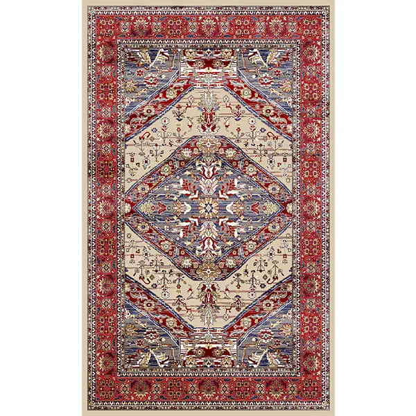 فرشینه و قالیچه طرح گلیم مناسب هال و پذیرایی برند دفه کد 647-2