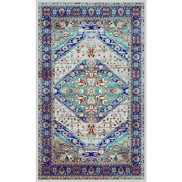 فرشینه و قالیچه طرح گلیم مناسب هال و پذیرایی برند دفه کد 647-3