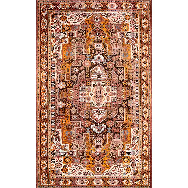 فرشینه و قالیچه طرح گلیم مناسب هال و پذیرایی برند دفه کد 663-2