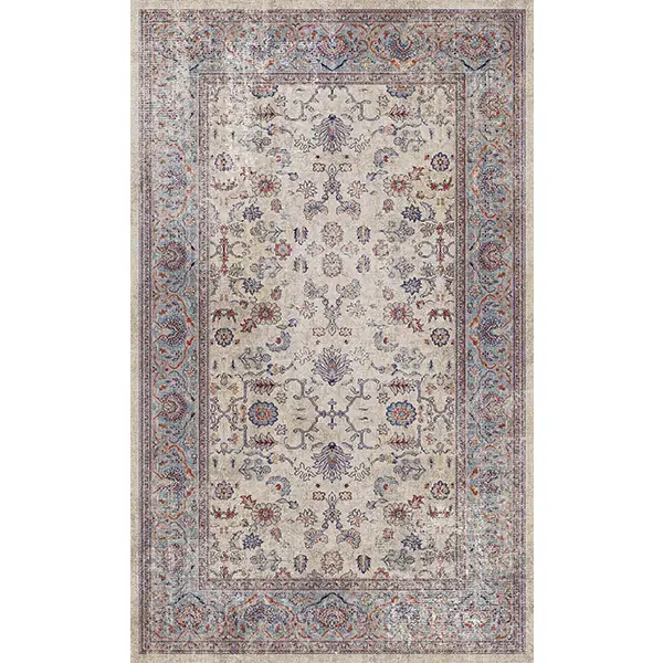 فرشینه و قالیچه طرح گلیم مناسب هال و پذیرایی برند دفه کد 717-1