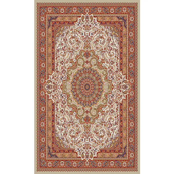 فرشینه و قالیچه طرح سنتی مناسب هال و پذیرایی برند دفه کد 692-1