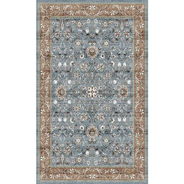 فرشینه و قالیچه طرح سنتی مناسب هال و پذیرایی برند دفه کد 695-1