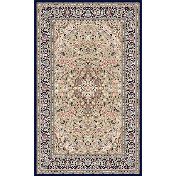 فرشینه و قالیچه طرح سنتی مناسب هال و پذیرایی برند دفه کد 696-2