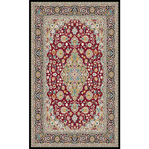 فرشینه و قالیچه طرح سنتی مناسب هال و پذیرایی برند دفه کد 696-4