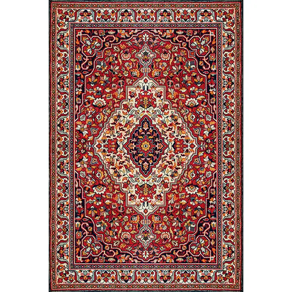 فرشینه و قالیچه طرح سنتی مناسب هال و پذیرایی برند دفه کد 978-1