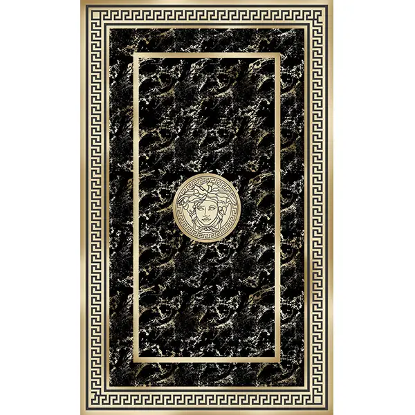 فرشینه و قالیچه طرح کلاسیک مناسب هال و پذیرایی برند دفه کد 1027-1