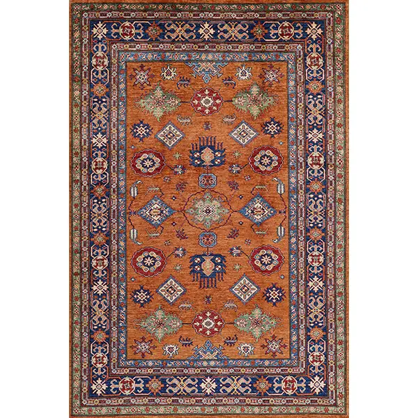 فرشینه و قالیچه طرح گلیم مناسب هال و پذیرایی برند دفه کد 1090-1b