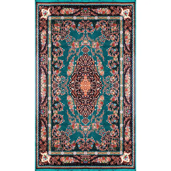 فرشینه و قالیچه طرح مدرن مناسب هال و پذیرایی برند دفه کد 802