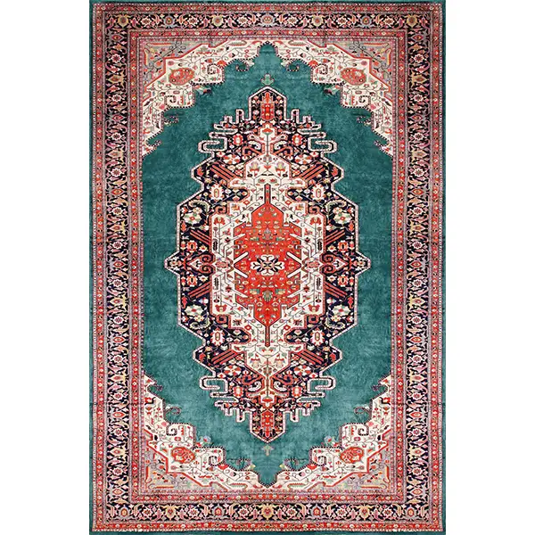 فرشینه و قالیچه طرح گلیم مناسب هال و پذیرایی برند دفه کد 1108-2