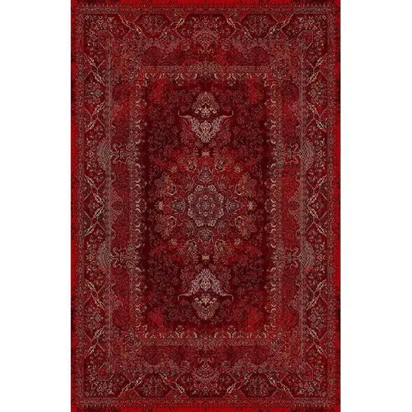 فرشینه و قالیچه طرح گلیم مناسب هال و پذیرایی برند دفه کد 1357-5